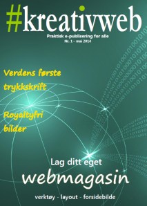 Forside kreativweb nr. 1 2014